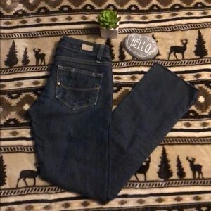 Paige Blue Heights low rise premium denim jeans